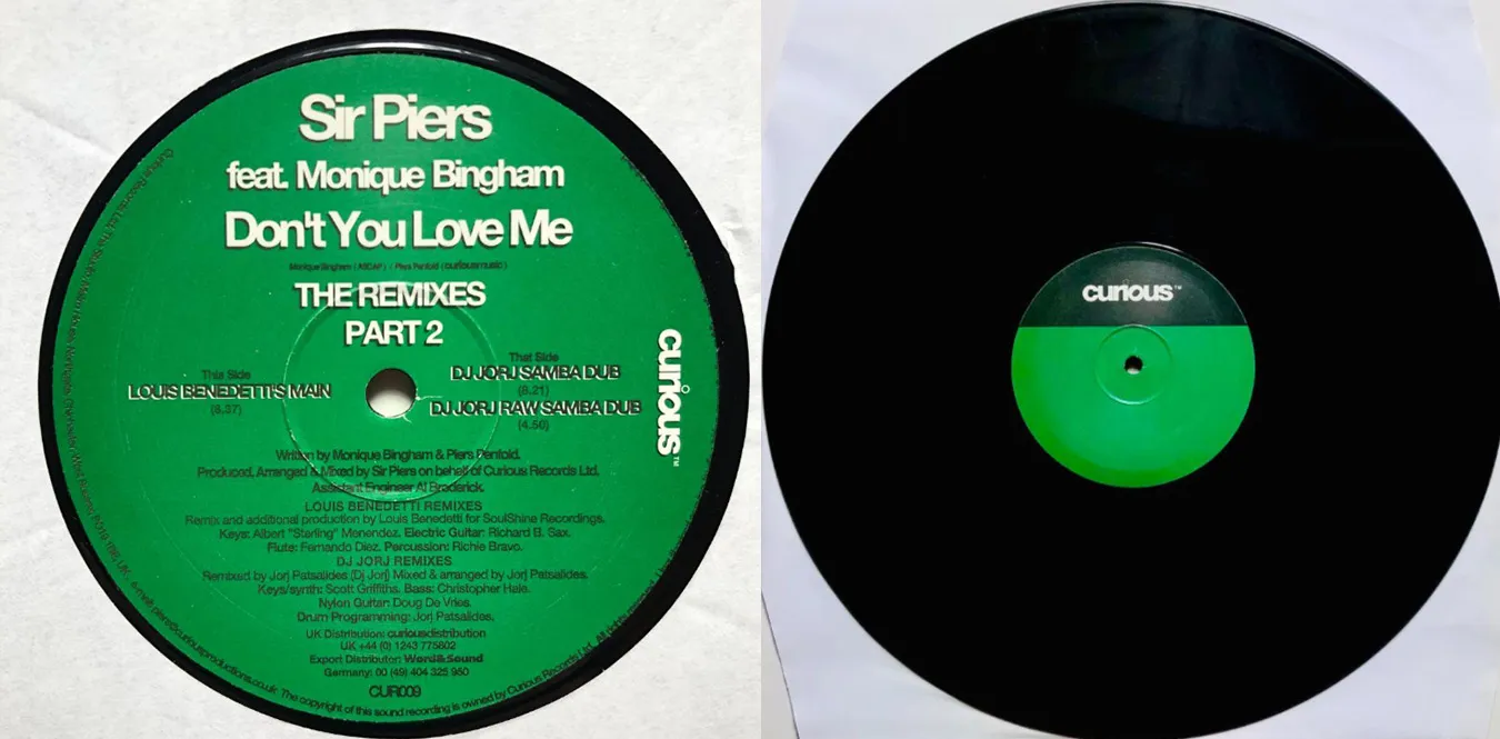 Sir Piers Feat. Monique Bingham – Don't You Love Me The Remixes Part 2